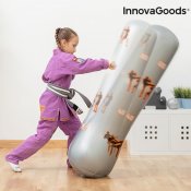 Uppblåsbar boxningssäck för barn InnovaGoods Gadget Kids