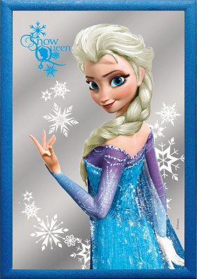 Spegel Frost/Frozen med Elsa